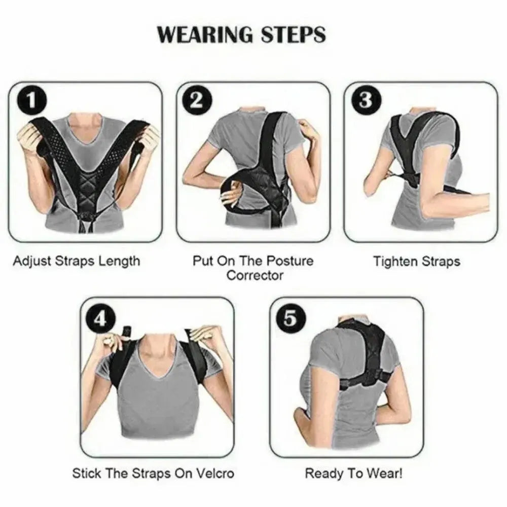 PostureAlign Pro — Back & Shoulder Corrector